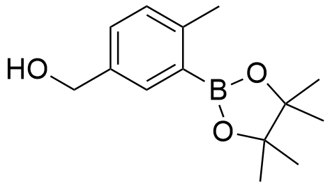 (4-甲基-3-(4,4,5,5-四甲基-1,3,2-二氧硼戊烷-2-基)苯基)甲醇